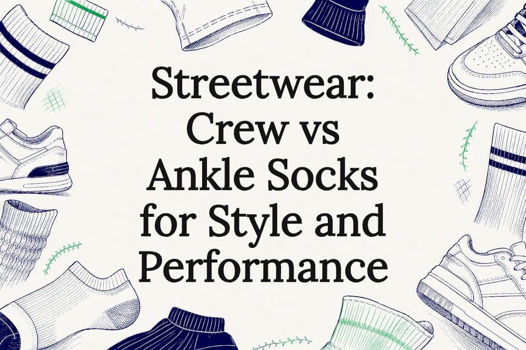Streetwear: Crew vs Ankle Socks for Style and Performance